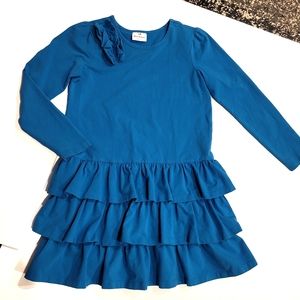 Layered Hanna Andersson Blue Dress 140